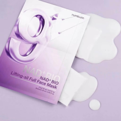 Тканинна ліфтинг-маска для обличчя Numbuzin No.9 NMN Bio Lifting-sil Full Face Mask фото 2