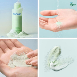 Ензимна пудра для глибокого очищення чутливої шкіри Tocobo Cica Calming Powder Wash фото 4