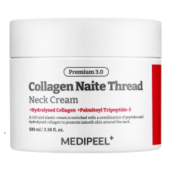 Зміцнювальний крем для шиї з колагеном та пептидами Medipeel Premium 3.0 Collagen Naite Thread Neck Cream