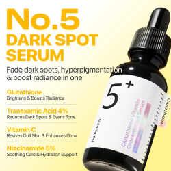 Концентрована освітлююча вітамінна сироватка Numbuzin No.5+ Vitamin Concentrated Serum фото 4