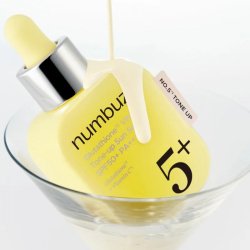 Сонцезахисна сироватка для обличчя Numbuzin No.5+ Glutathione Vitamin Tone-up Sun Serum фото 3