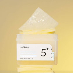 Тонер-педи для обличчя з вітамінами Numbuzin No.5+ Vitamin-Niacinamide Concentrated Pad фото 5