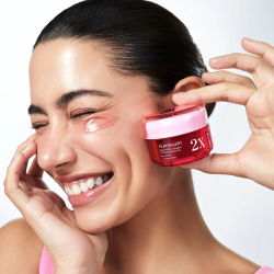Концентрована сироватка для обличчя з пептидами та спікулами Numbuzin No.2 Rose PDRN Collagen 2X Plumping Serum фото 3