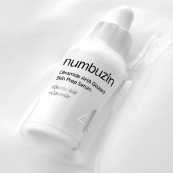 Сироватка з керамідами і кислотами Numbuzin No.4 Ceramide AHA Glazed Skin Prep Serum фото 3